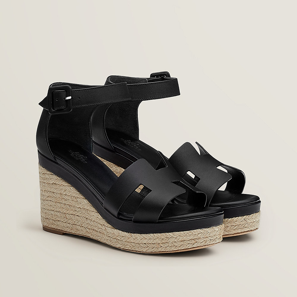 Hermes deals espadrilles wedges